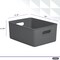 Superio Plastic Storage Container Bins, Organizer Baskets, Boxes for Organizing Closet Shelves Drawer Shelf